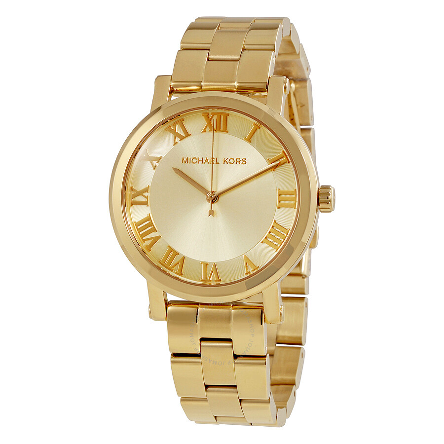 Michael Kors Norie Ladies Gold Tone Watch MK3560 - Michael Kors ...