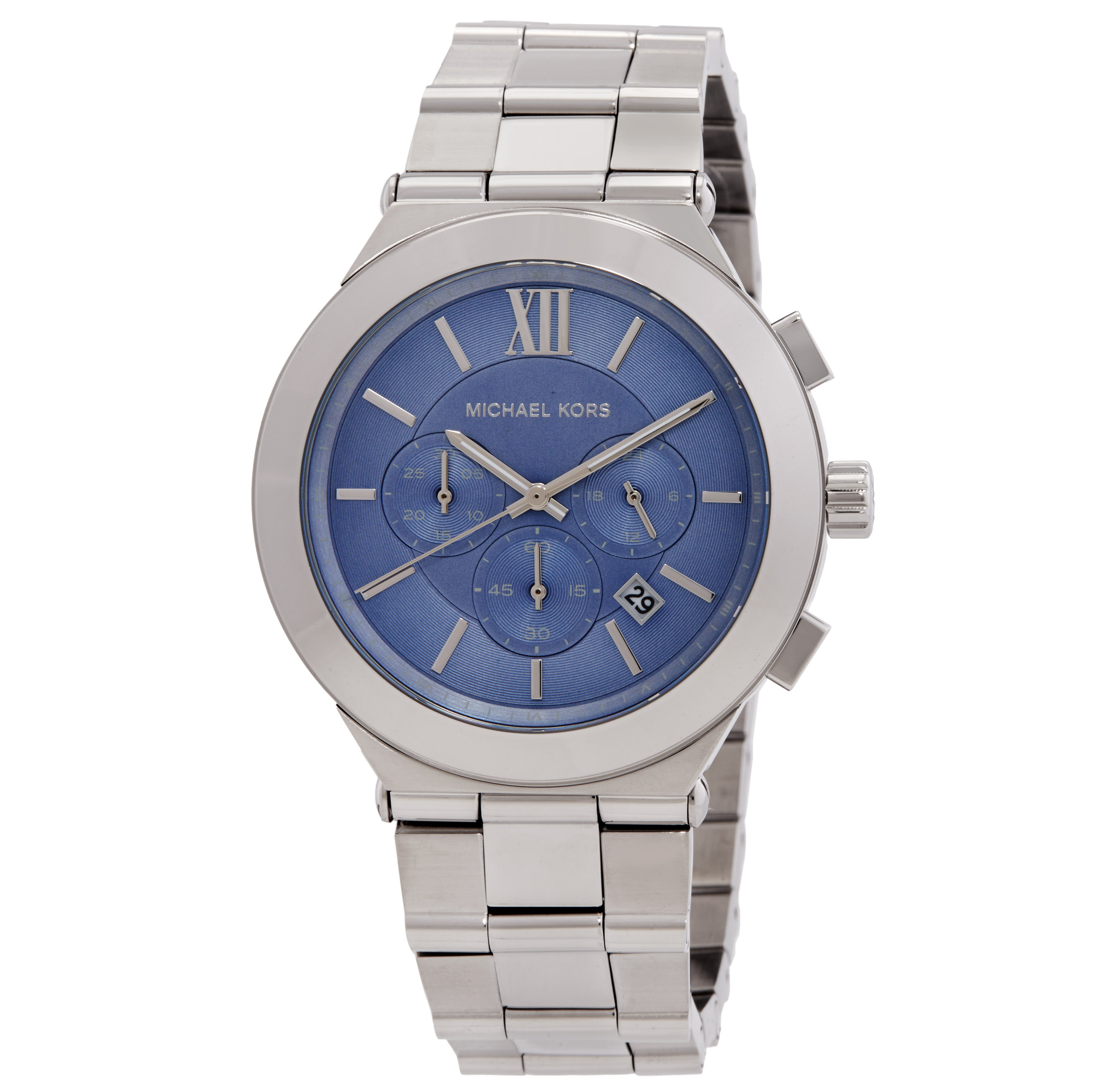 Michael Kors Oversized Billie Chronograph Quartz Blue Dial Men's Watch MK9222