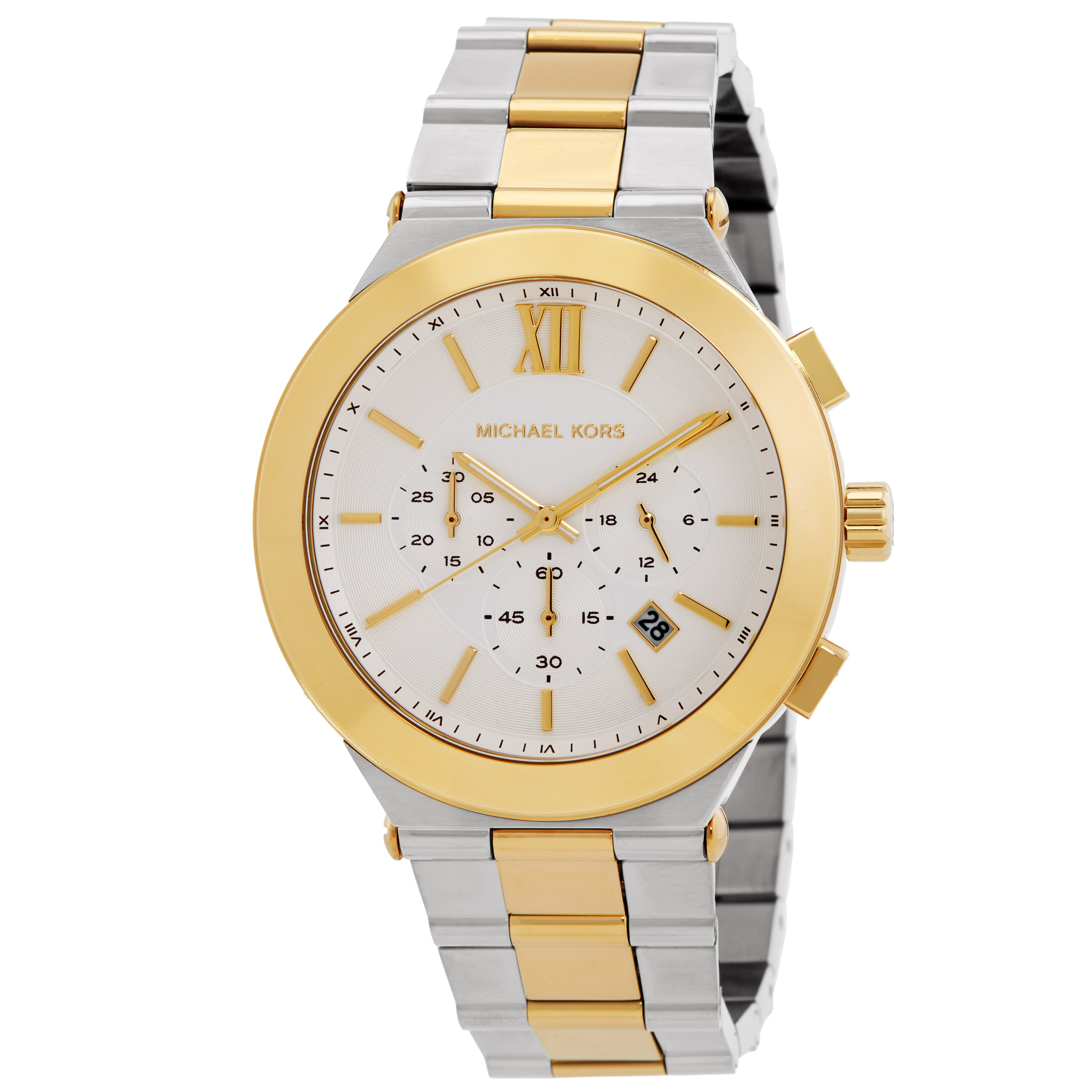 Michael Kors Oversized Billie Chronograph Quartz White Dial Men's