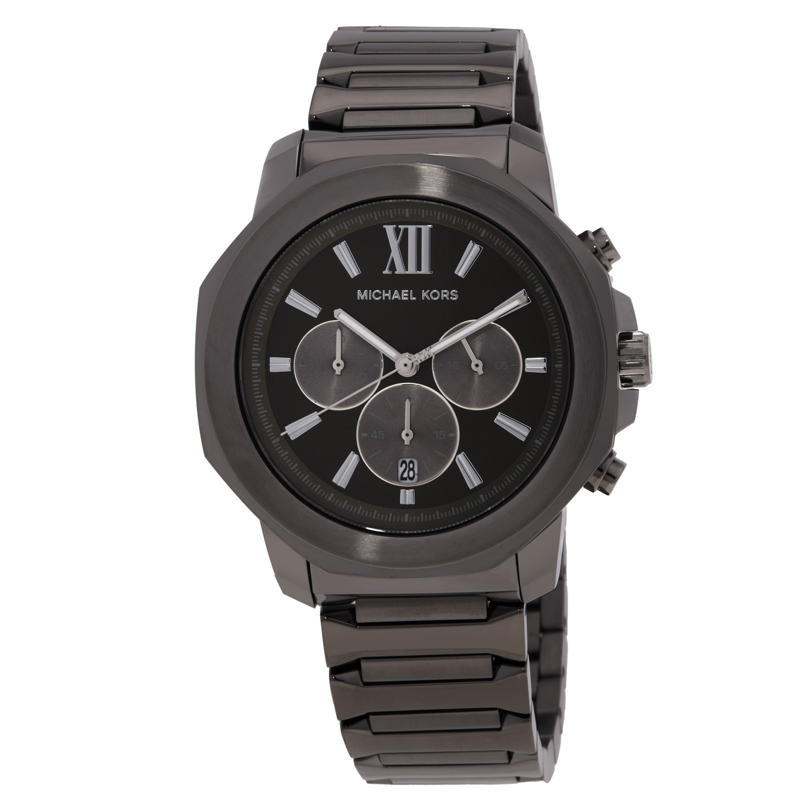 Michael Kors Oversized Prescott Chronograph Quartz Green Dial Men's Watch MK9259