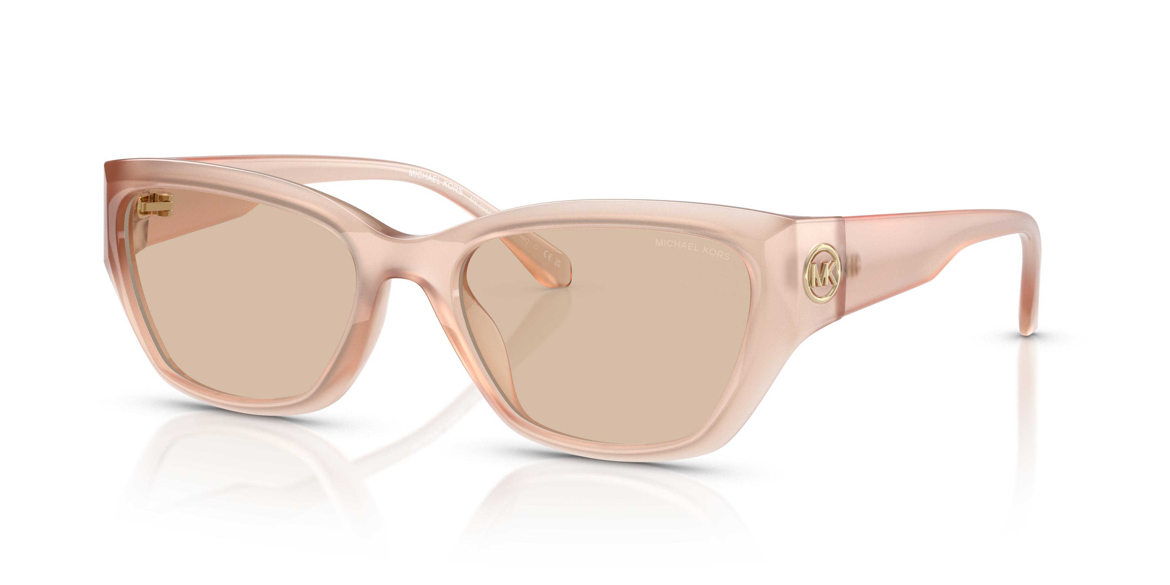 Michael Kors Pearl River Husk Cat Eye Ladies Sunglasses MK2242D