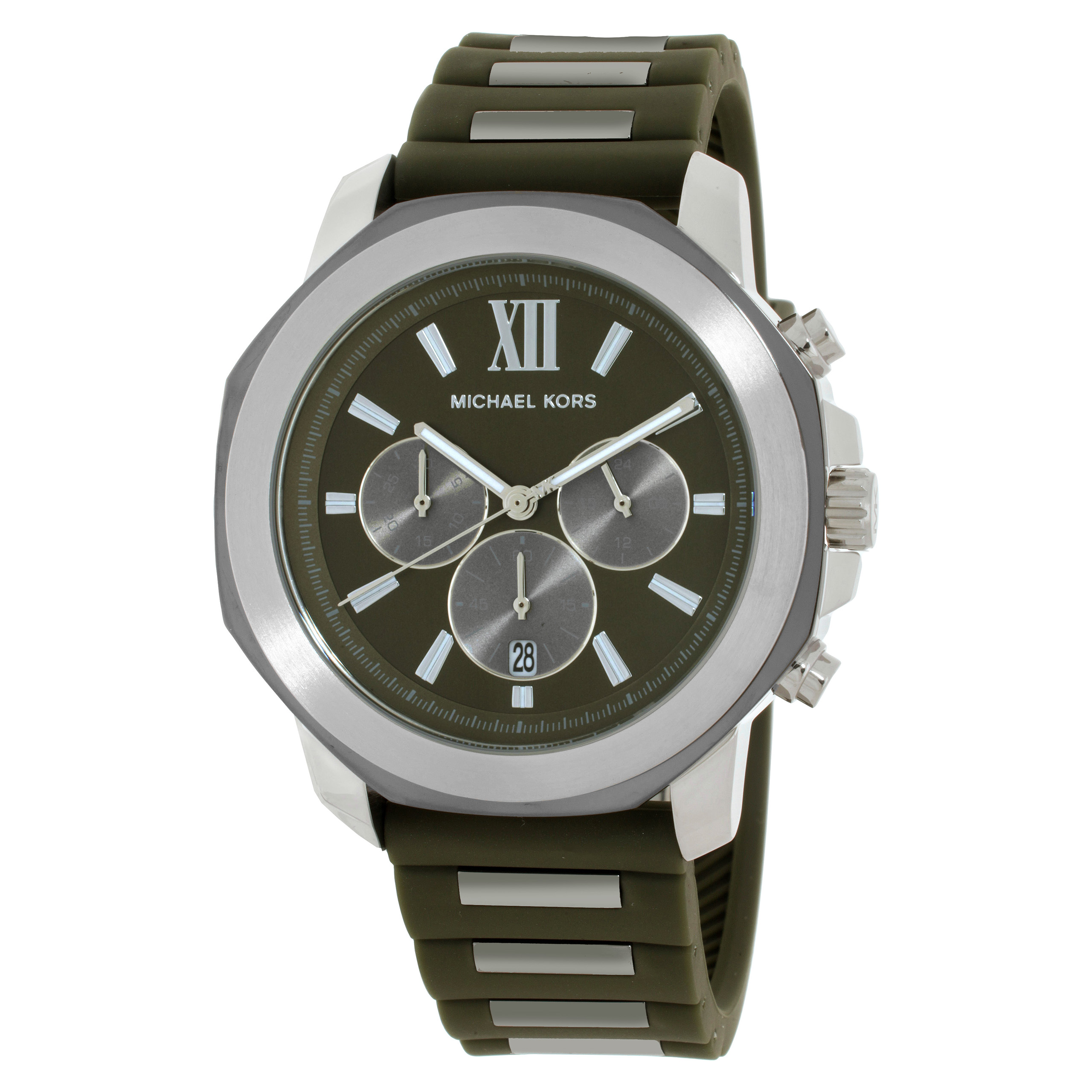 Michael Kors Prescott Chronograph Quartz Green Dial Men's Watch MK9263