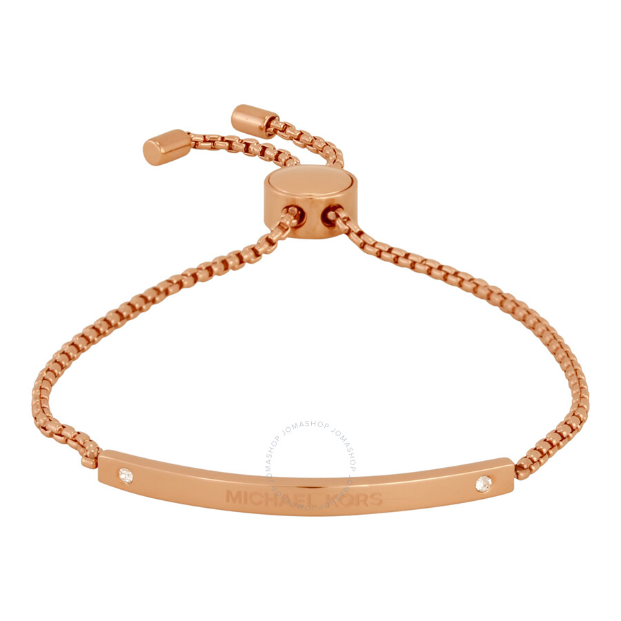 michael kors toggle bracelet rose gold