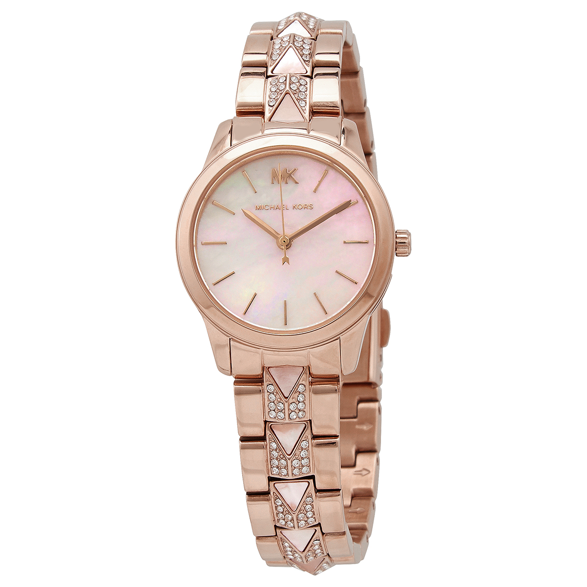 Michael Kors Runway Mercer Quartz Pink 
