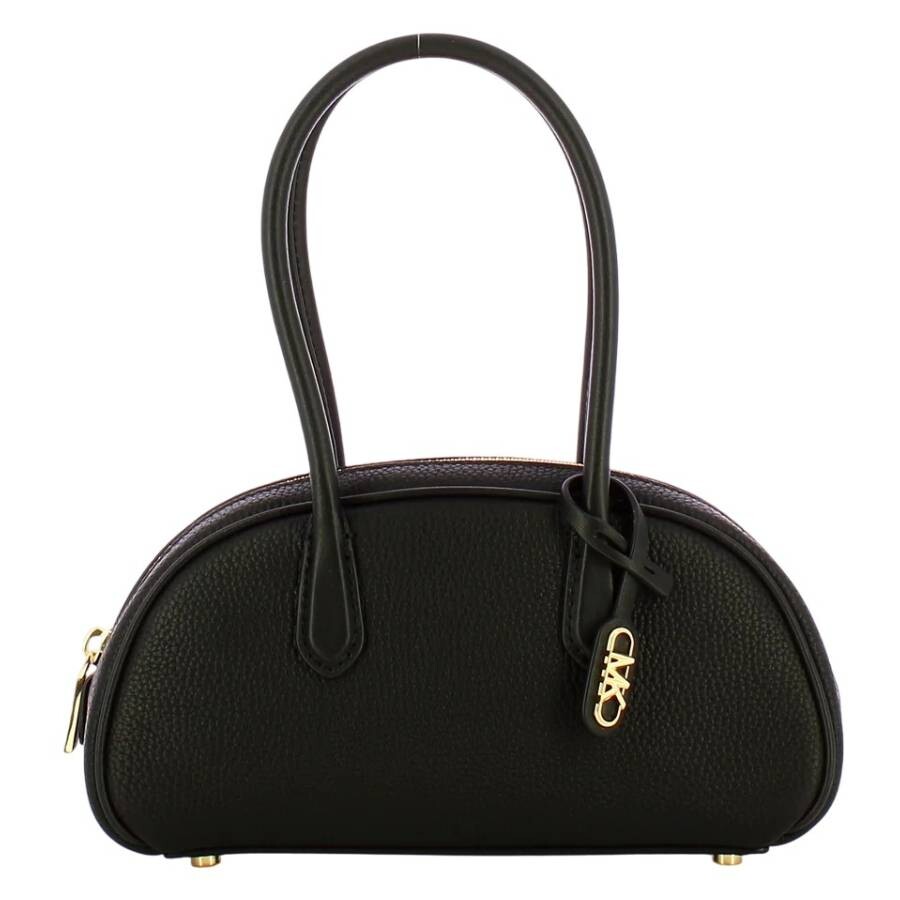 Michael Kors Small Lulu Leather Satchel In Black