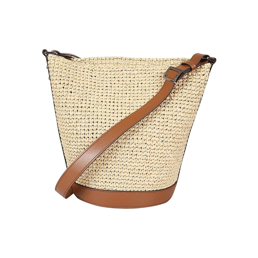 Michael Kors Small Open Top Townsend Bucket Bag In Brown