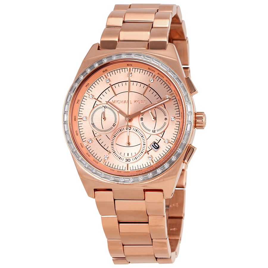 Michael Kors Vail Rose Gold Dial Ladies 