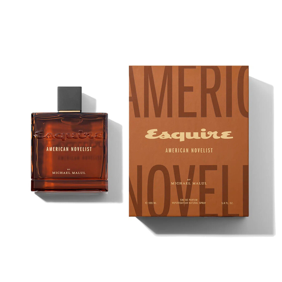 Michael Malul Men's Esquire American Novelist Edp Spray 3.4 oz Fragrances 850067815037