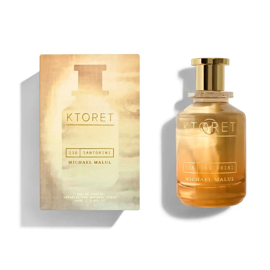 Michael Malul Men's Ktoret 138 Santorini Edp Spray 3.4 oz Fragrances 850067815211