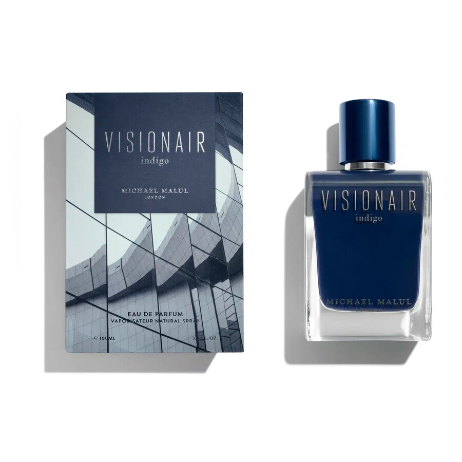 Michael Malul Men's Visionair Indigo Edp Spray 3.4 oz Fragrances 850067815235