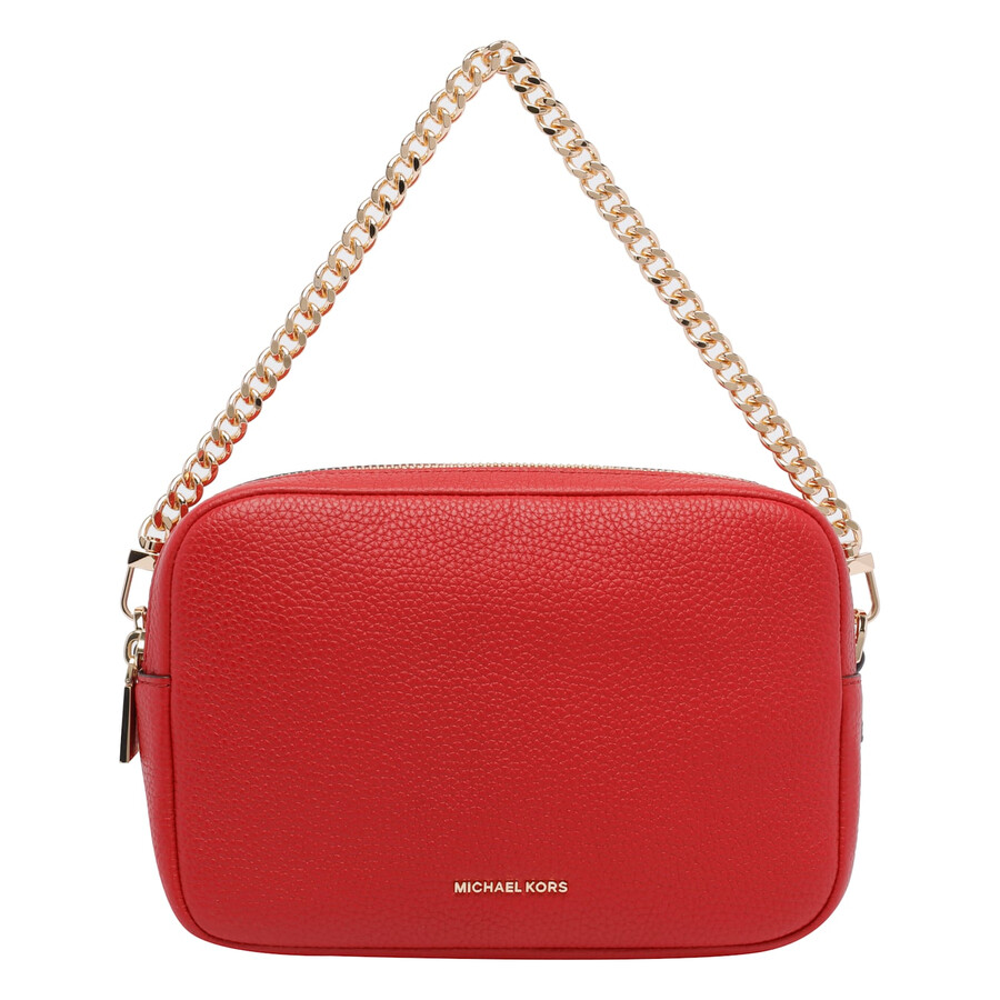 Michael Kors Michael Bryant Convertible Shoulder Bag In Red