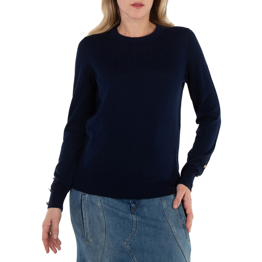 Michael Michael Kors Crewneck Knitted Jumper, Size Small