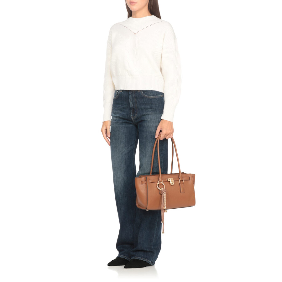 Michael Kors Michael Hamilton Shoulder Bag In Brown