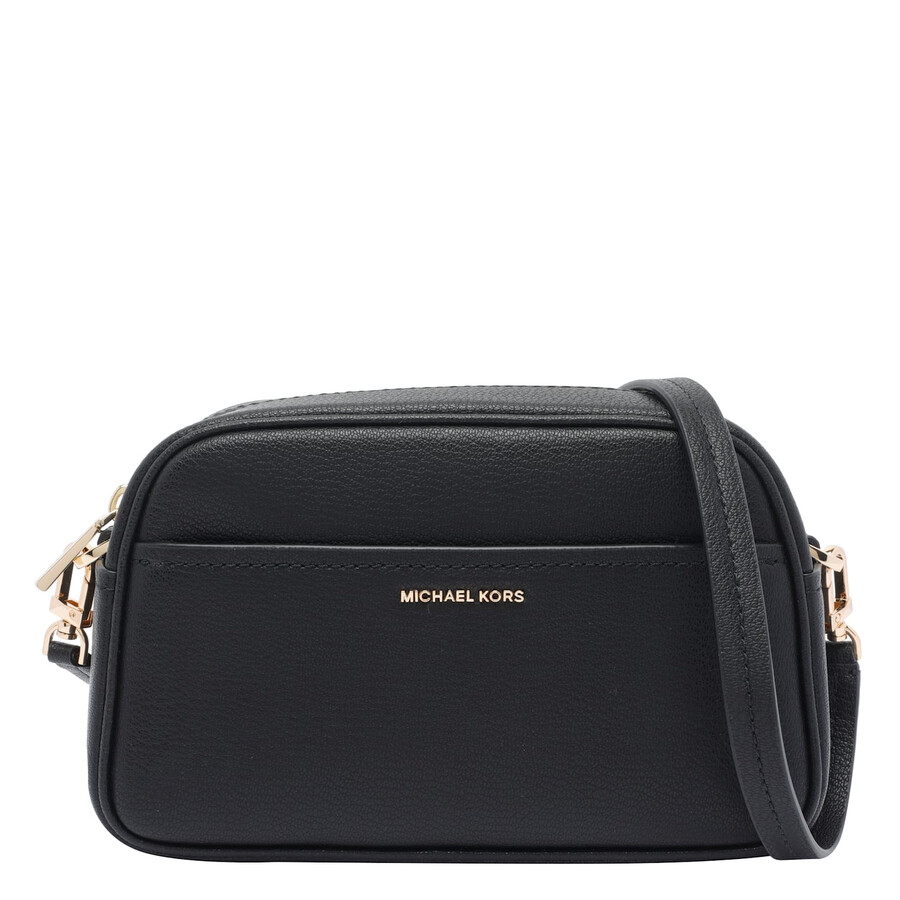 Michael Kors Michael  Small Jet Set Crossbody Bag In Black