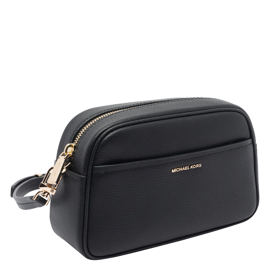 Michael Kors Michael  Small Jet Set Crossbody Bag In Black