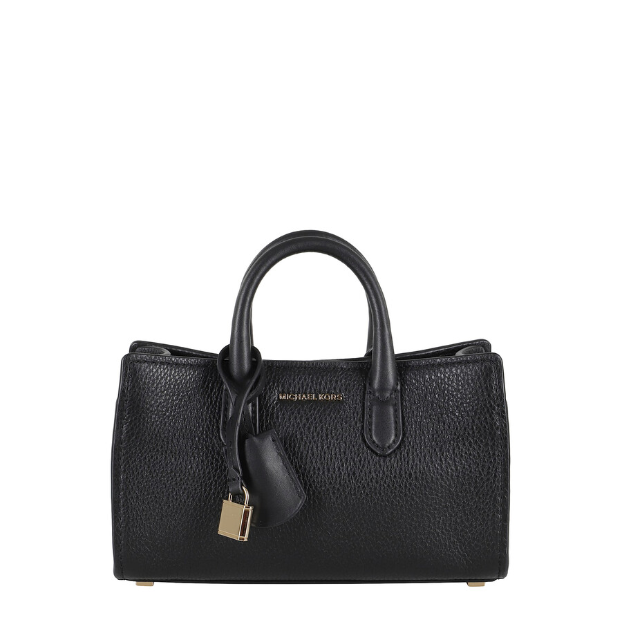 Michael Kors Michael  Md Ew Satchel In Black
