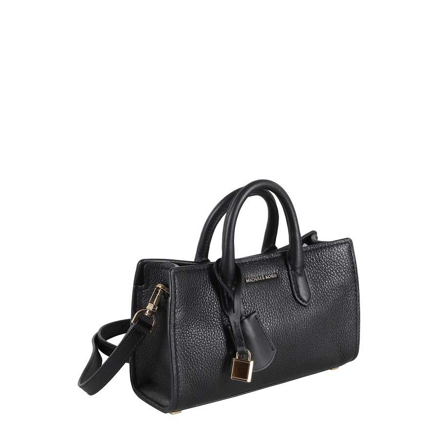 Michael Kors Michael  Md Ew Satchel In Black