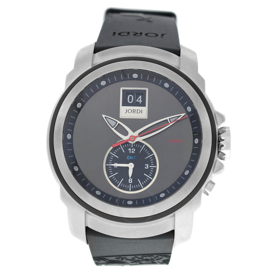 Michel Jordi Icon Pebble Stone Quartz Diamond Grey Dial