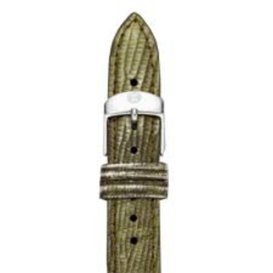 16 mm Bamboo Fashion Lizard Leather Strap