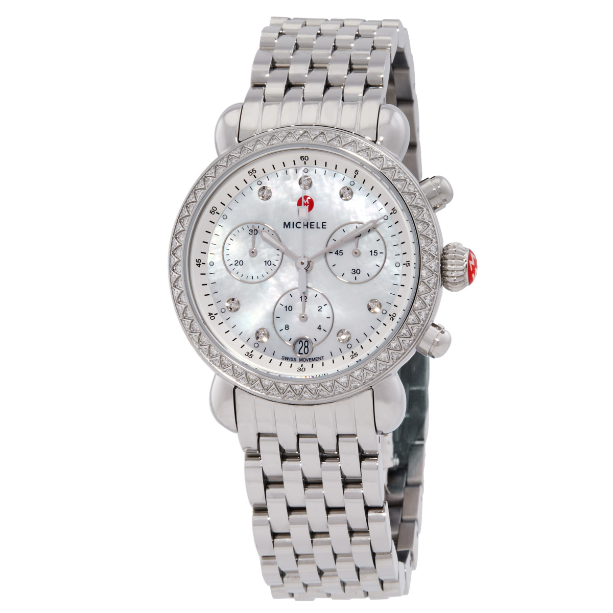 Michele CSX Quartz Diamond Ladies Watch MWW03C000513