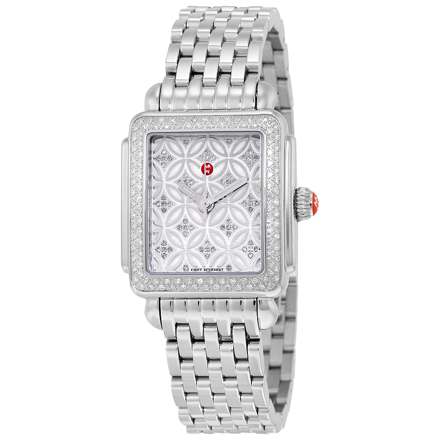Michele Deco 16 Fleur Diamond Ladies Watch MWW06V000068