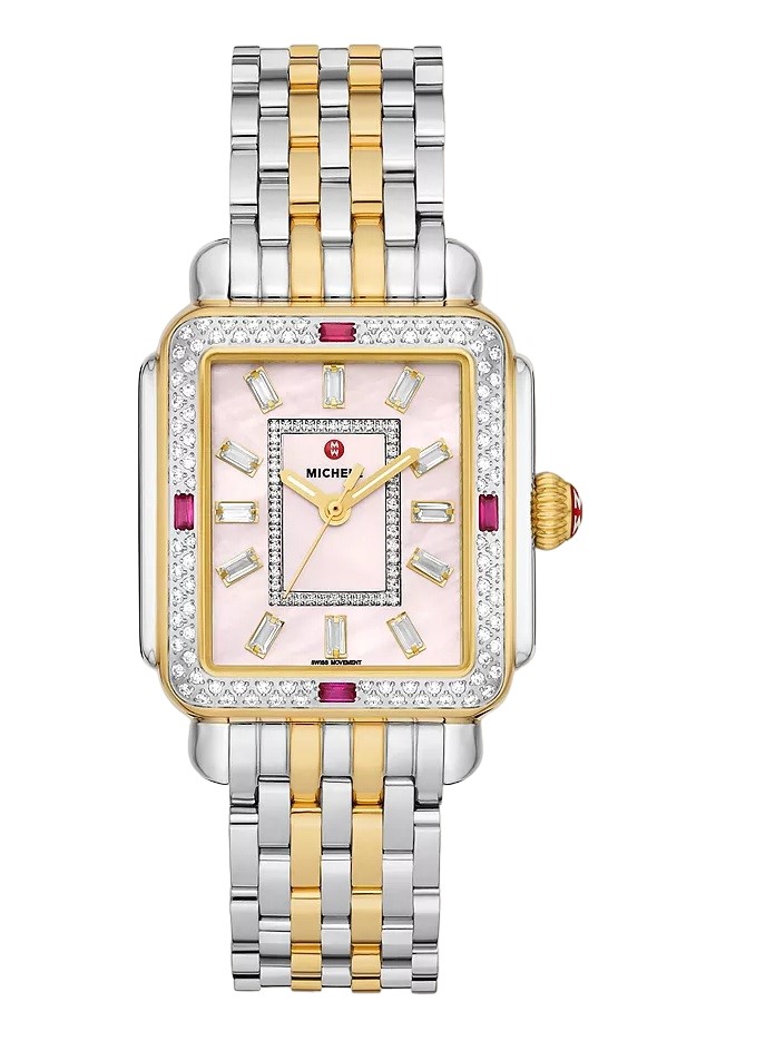 Michele Deco Quartz Diamond Ladies Watch MWW06T000254