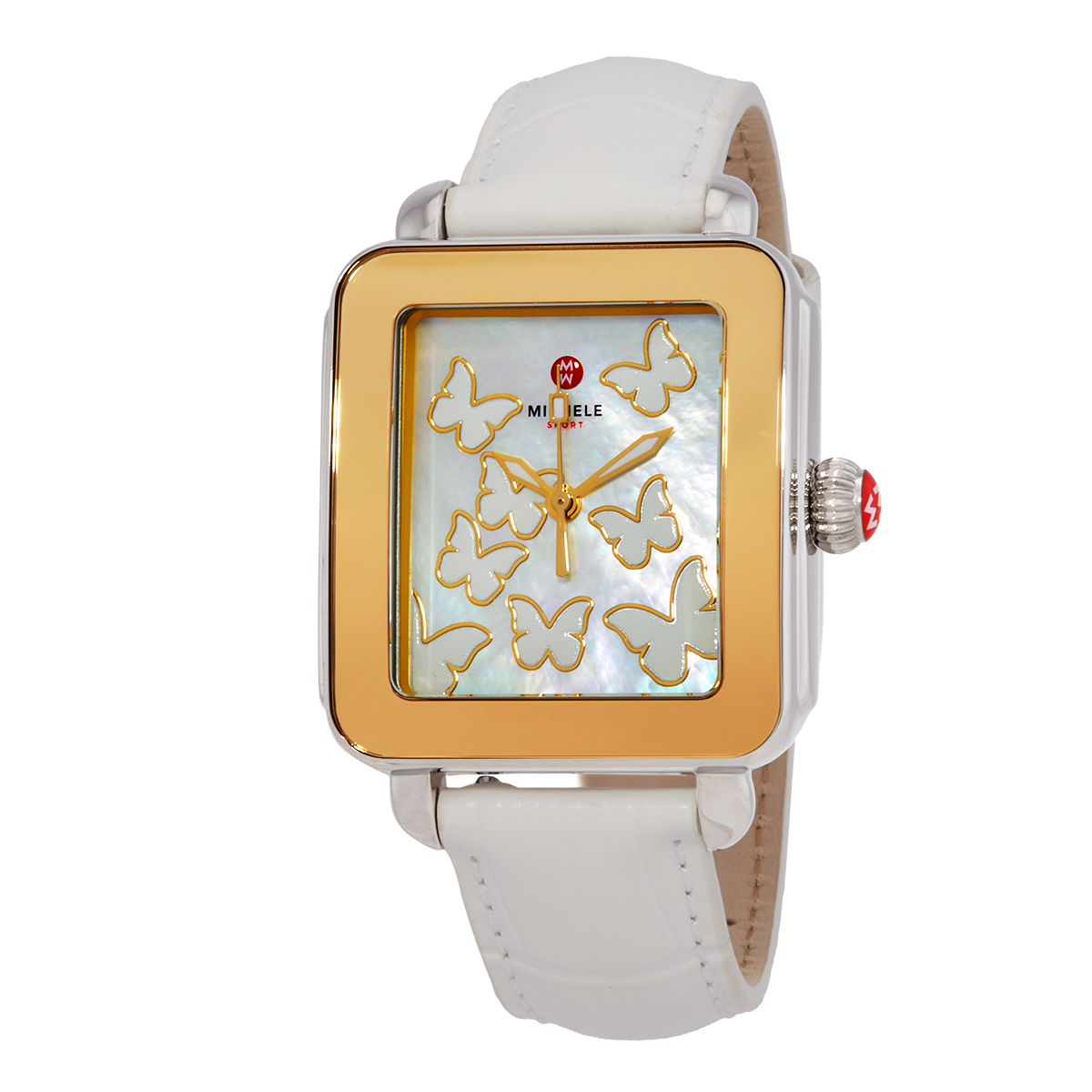 Michele Deco Sport Quartz White Dial Watch MWW06K000059