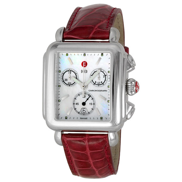 Michele Deco Stainless Steel Watch MWW06A000449