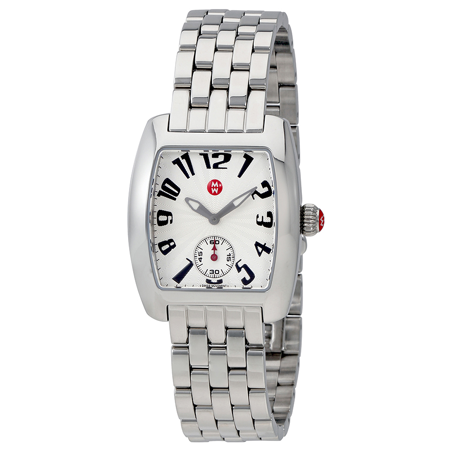 Michele Urban Mini Silver Dial Ladies Watch MWW02A000602