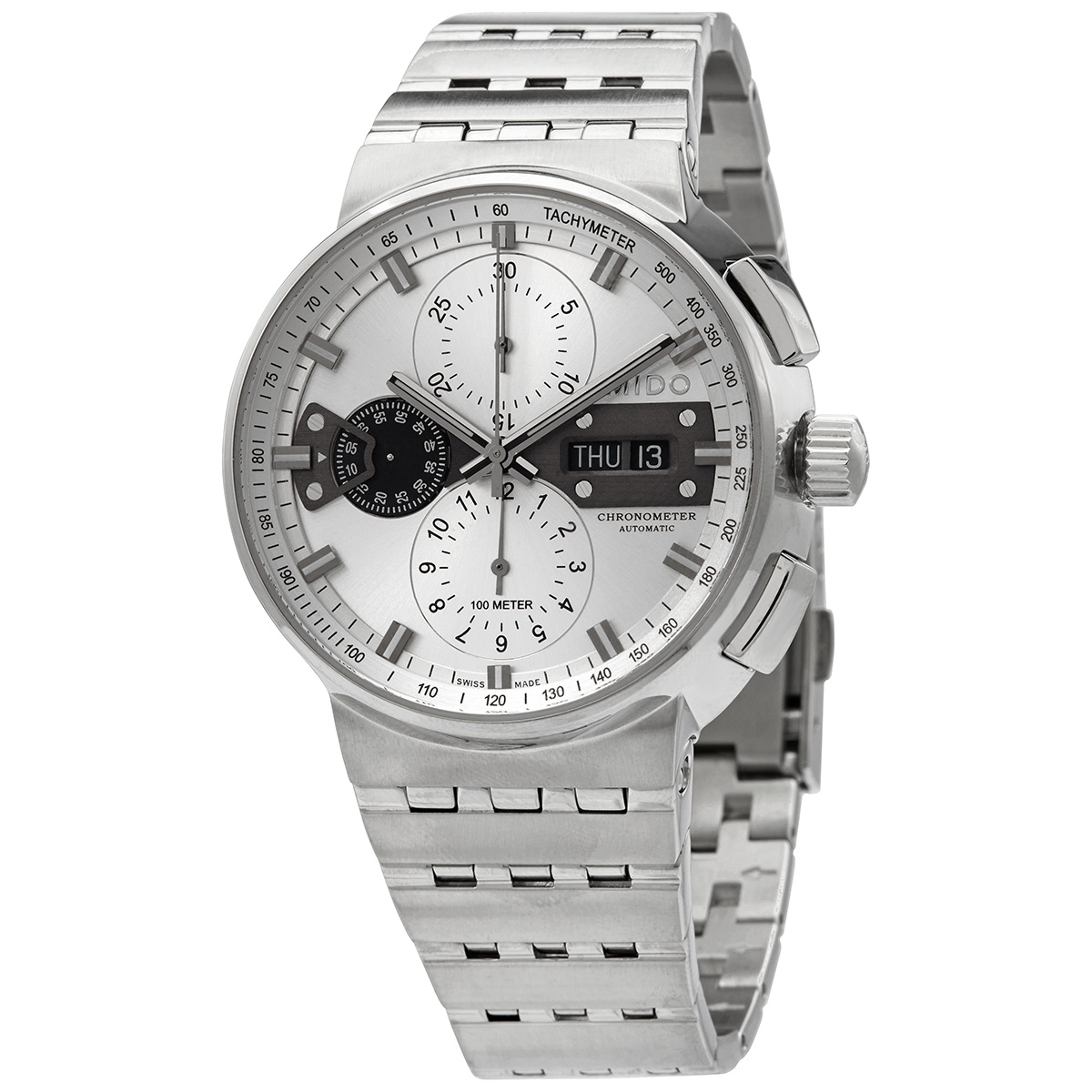 Mido Automatic Chronometer Silver Dial Men's Watch M0066151103100
