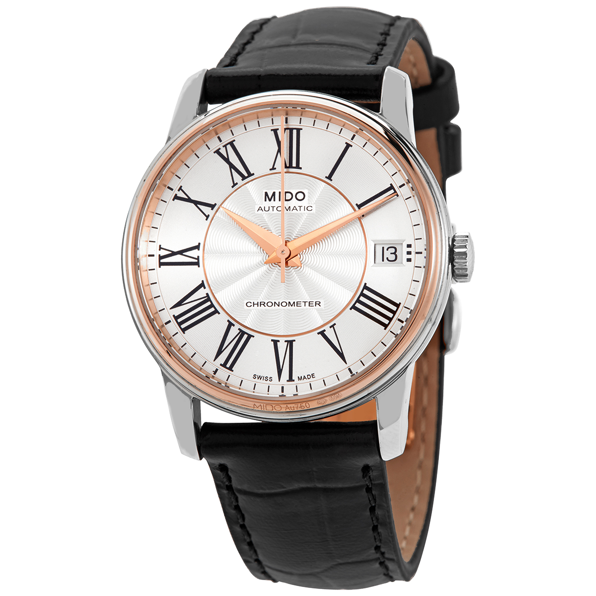 Mido Baroncelli III Automatic Silver Dial Men's Watch M0104084603320