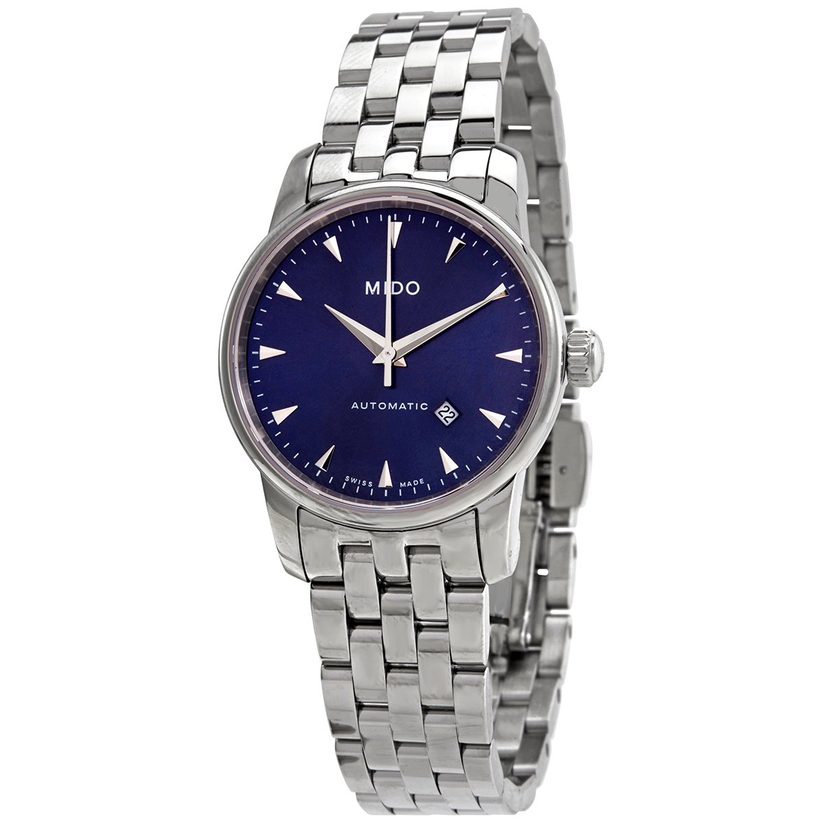 Mido Baroncelli Midnight Blue Lady Automatic Blue Dial Watch M7600.4.15.1