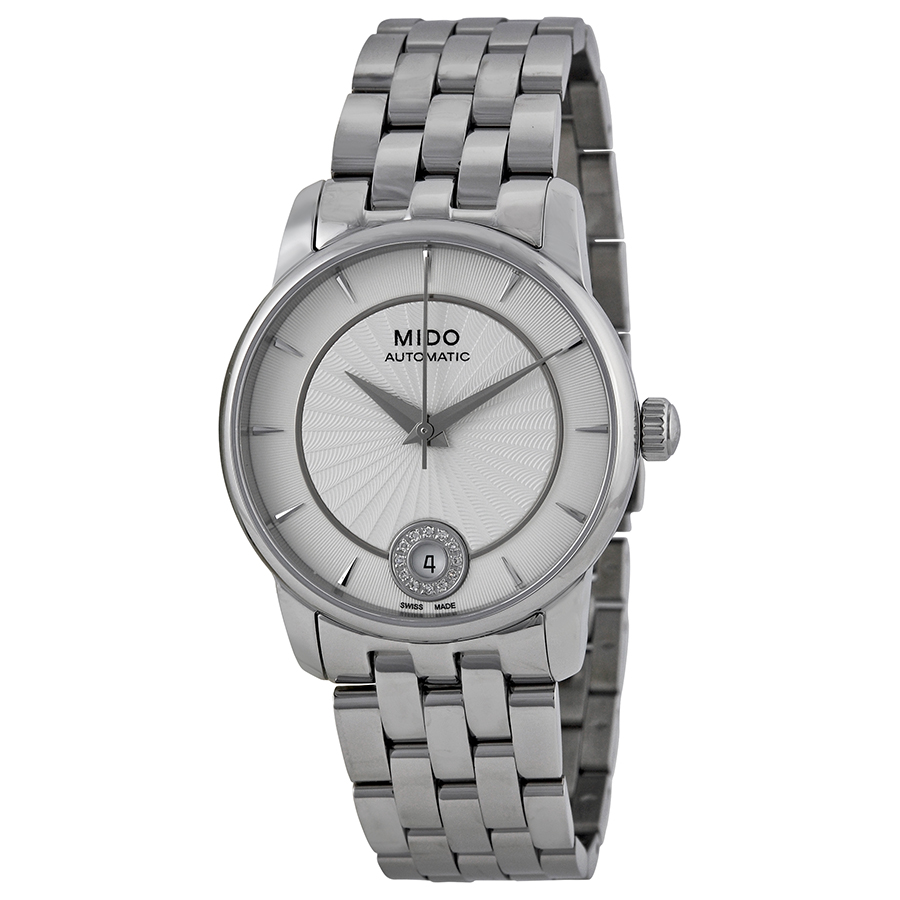 Mido Baroncelli Silver Dial Ladies Watch M0072071103600