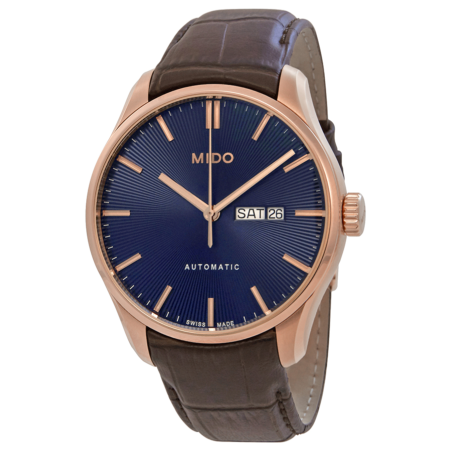 Mido Belluna II Automatic Blue Dial Men's Watch M0246303604100