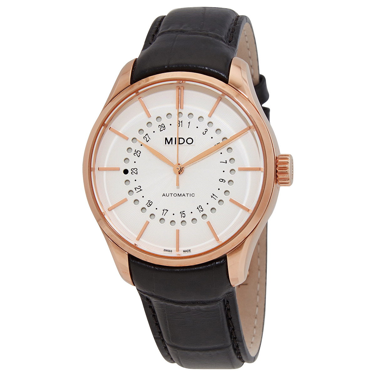 Mido Belluna II Automatic Silver Dial Men's Watch M0244073603109