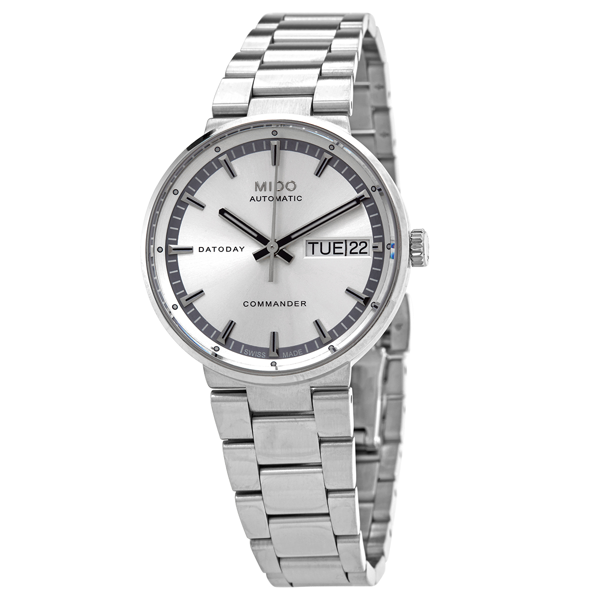 Mido Commander II Automatic Silver Dial Ladies Watch M014.230.11.031.80