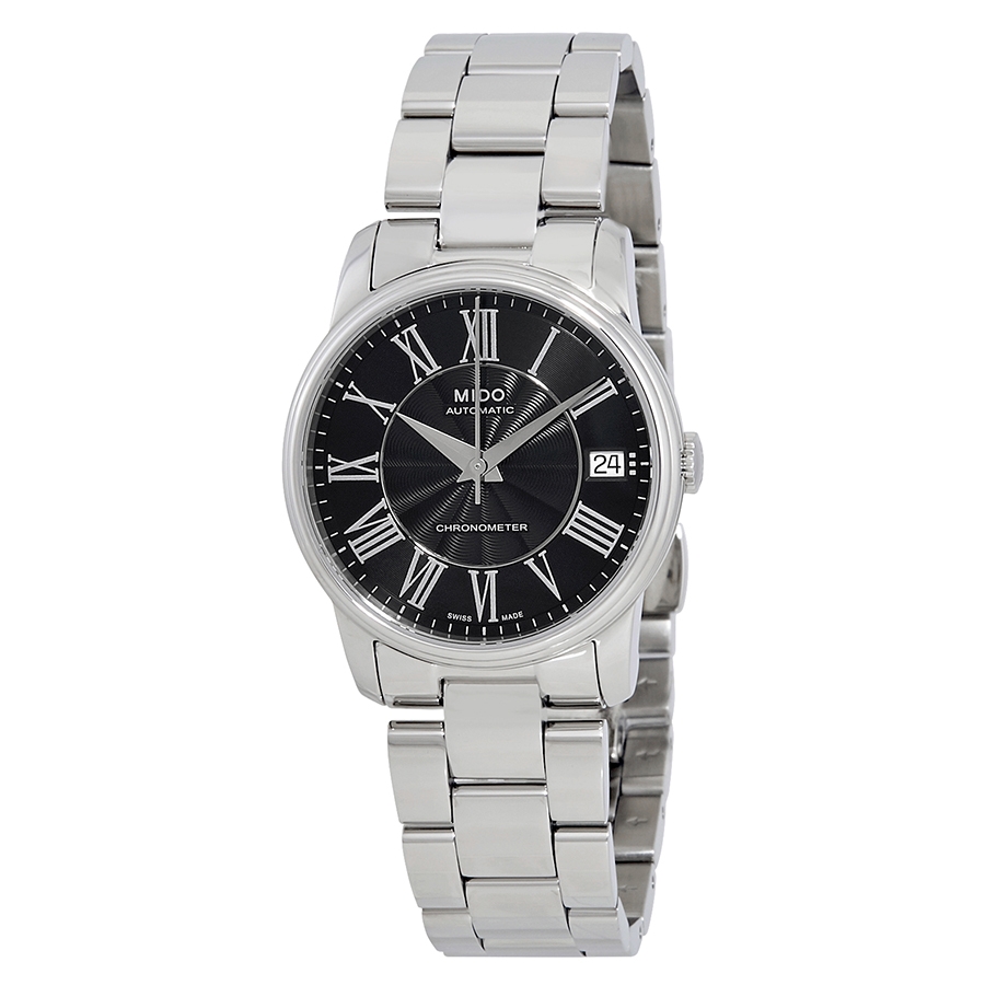 Mido Baroncelli III Automatic Black Dial Ladies Watch M010.208.11.053.00