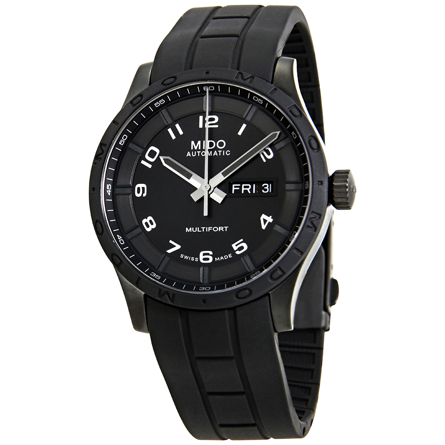 Mido Multifort Automatic Black Dial Men's Watch M018.430.37.052.80