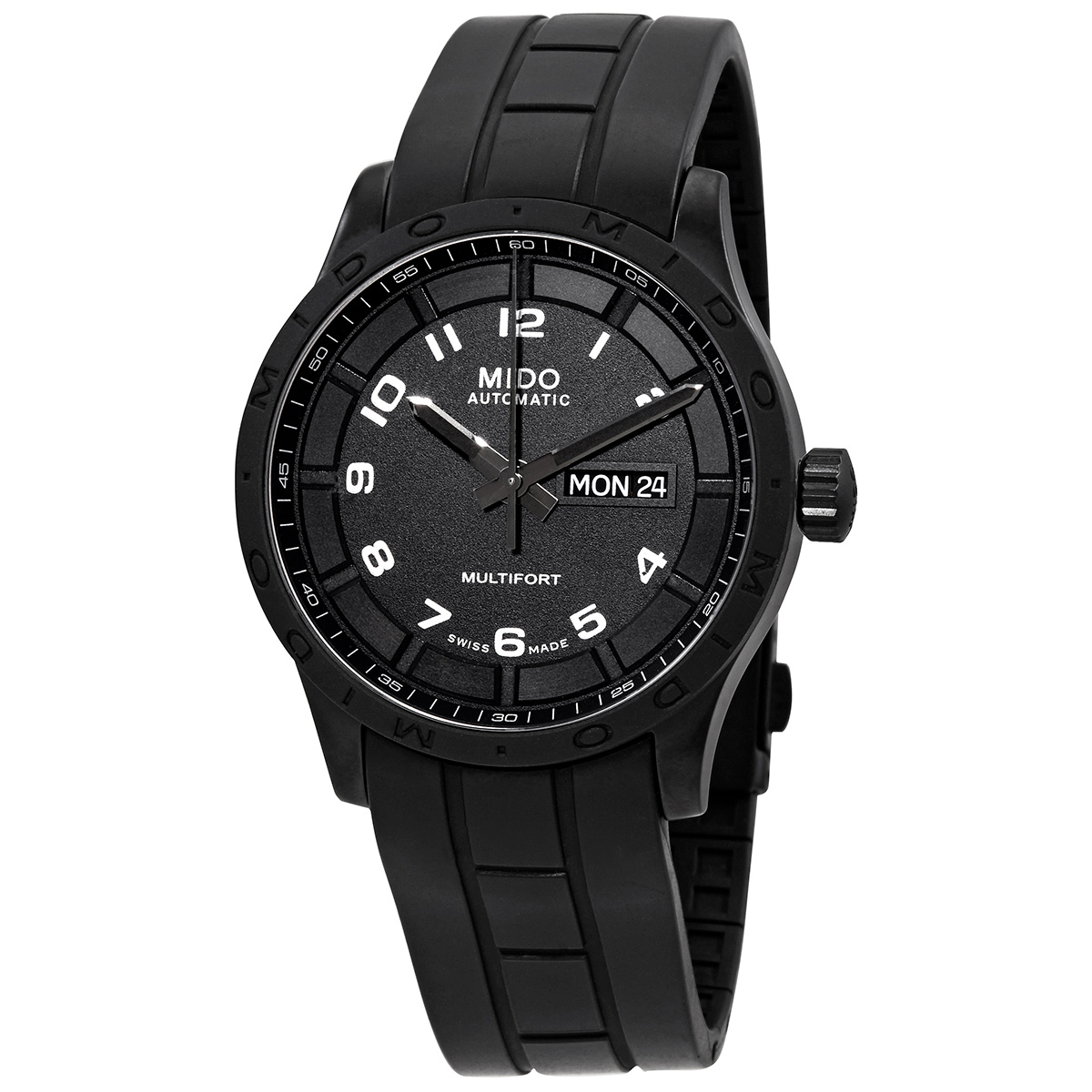 Mido Multifort Automatic Black Dial Men's Watch M0184303705200