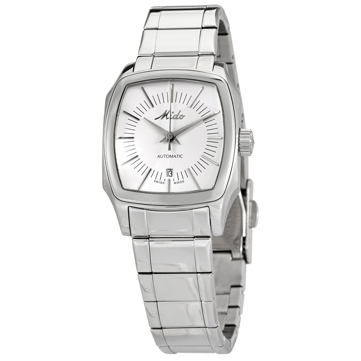 Mido Multifort Automatic White Dial Ladies Watch M7838.4.16.1