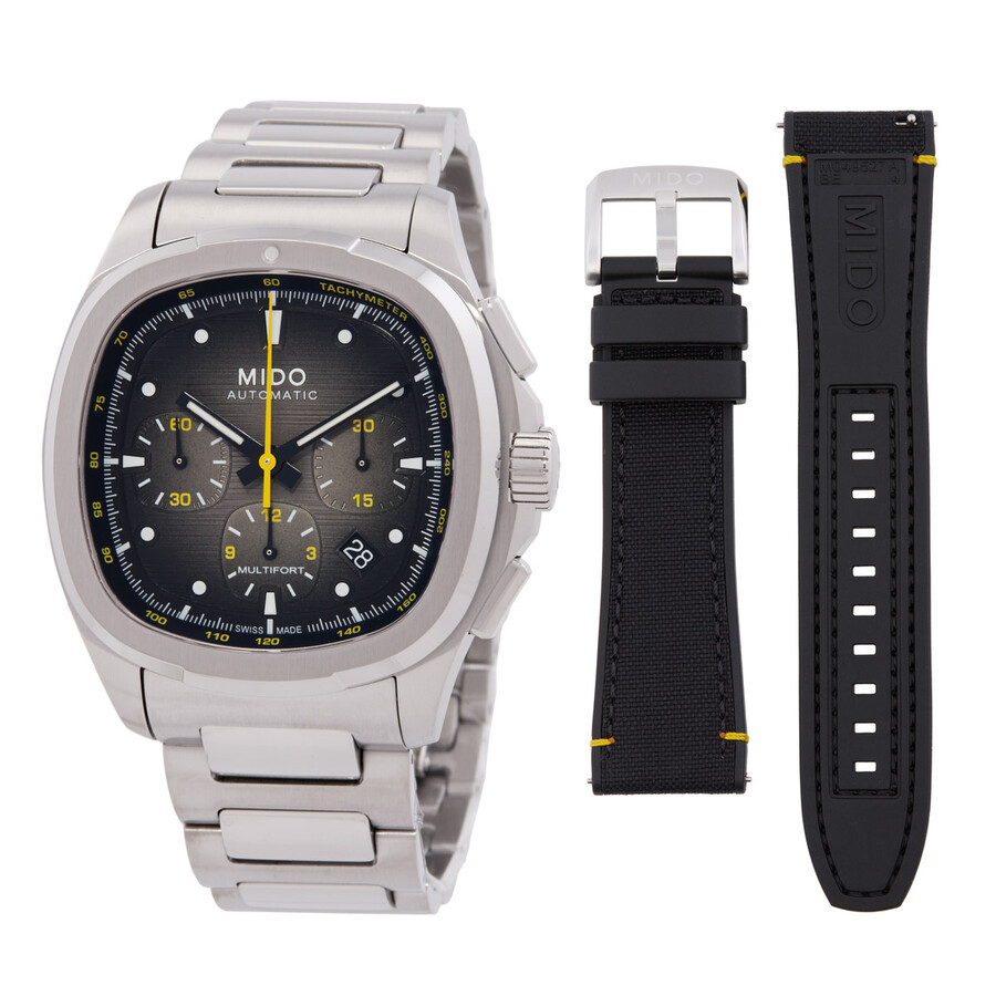Mido Multifort TV Chronograph Automatic Grey Dial Watch M049