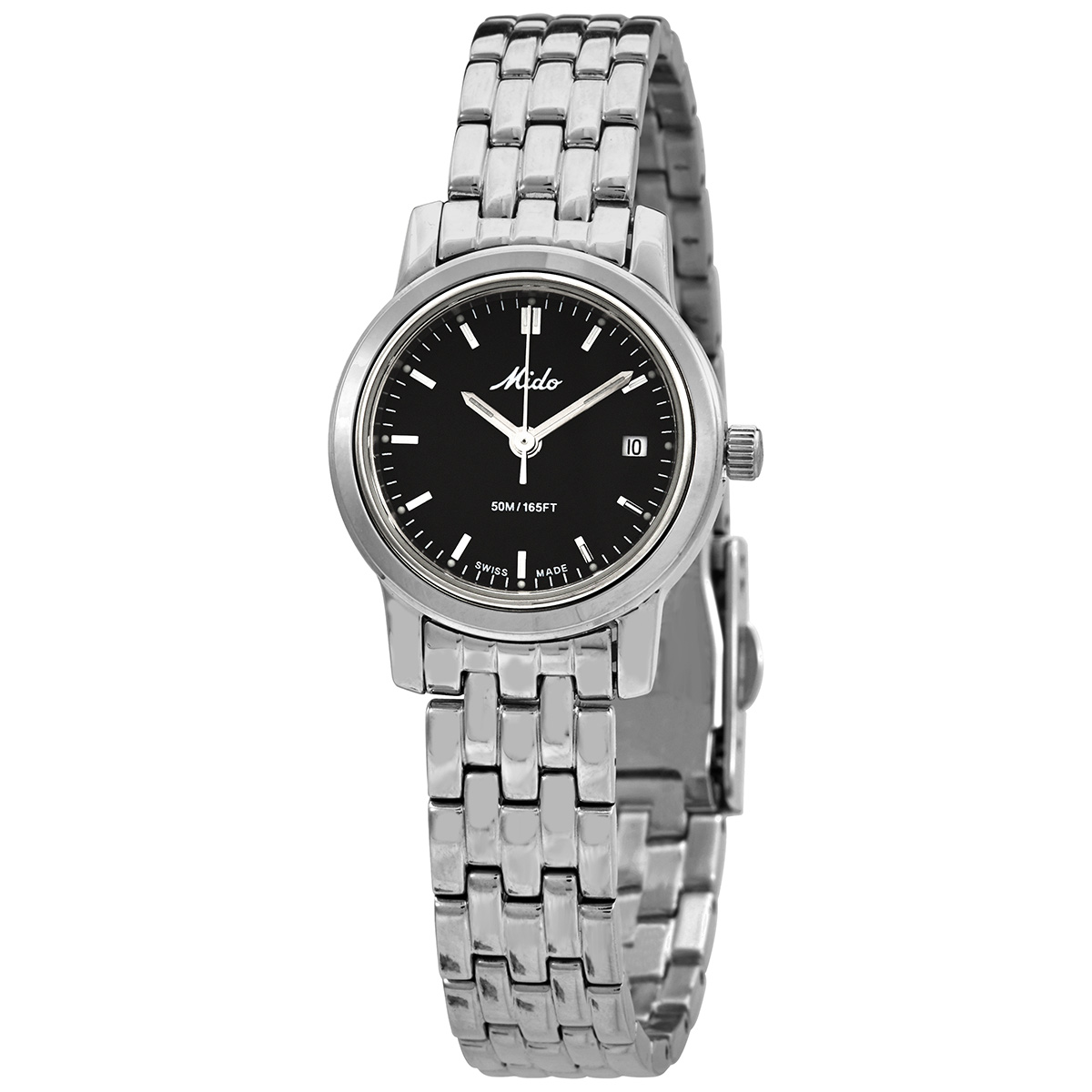 Mido Quartz Black Dial Ladies Watch M2466.4.18.1