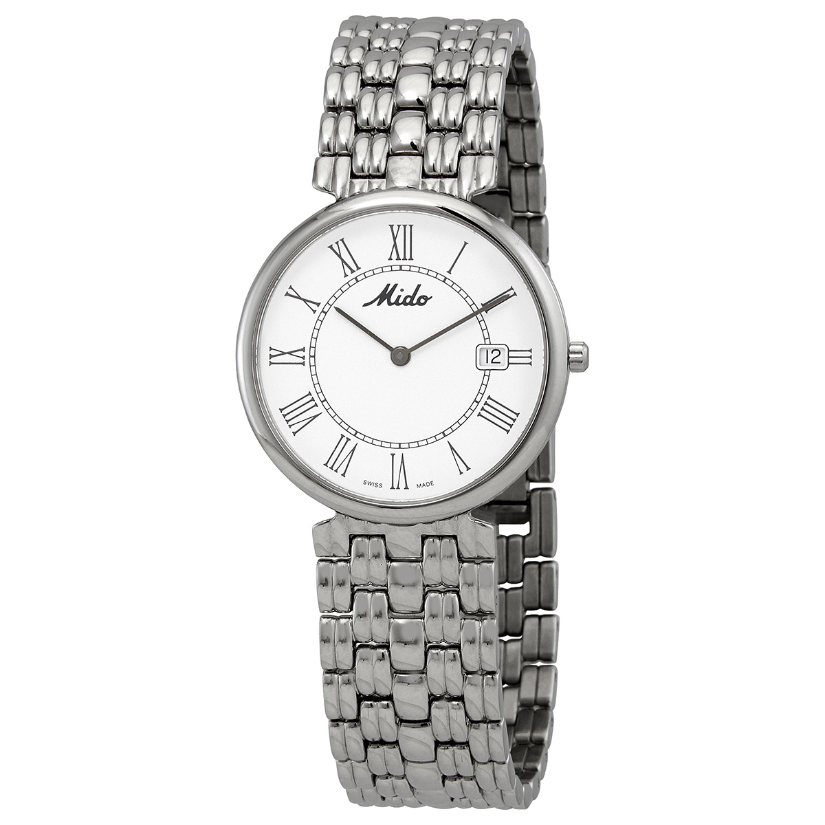 Mido Quartz White Dial Ladies Watch M1120.4.26.1