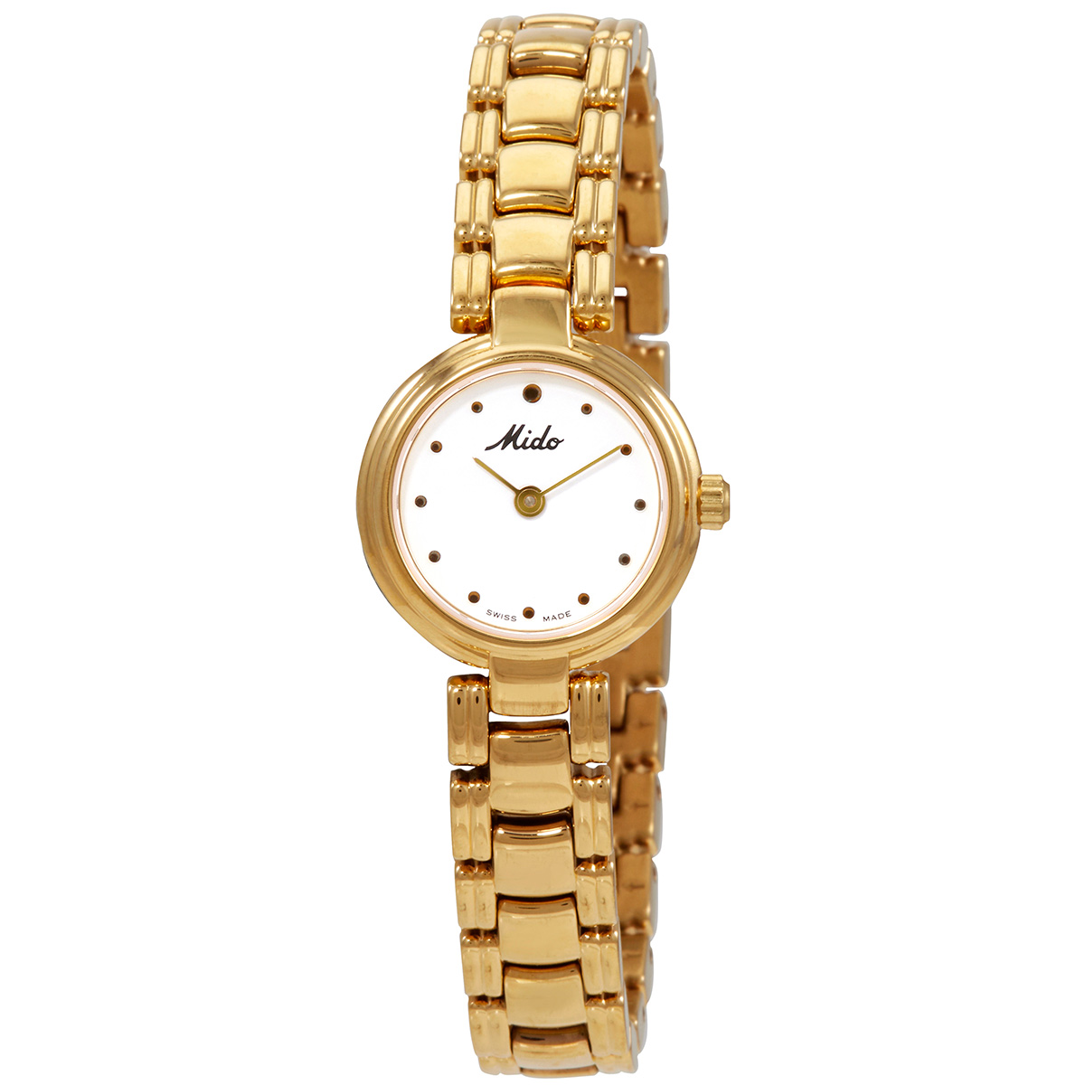 Mido Romantic Quartz Silver Dial Ladies Watch M2132.3.16.1