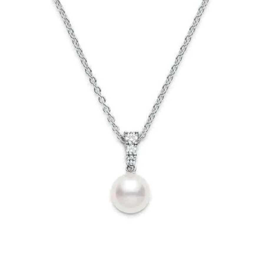 Mikimoto Morning Dew Akoya Cultured Pearl Pendant - Mpa10395adxw In White