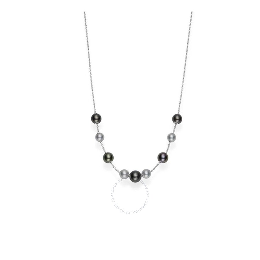 Mikimoto Pearls In Motion Necklace In White
