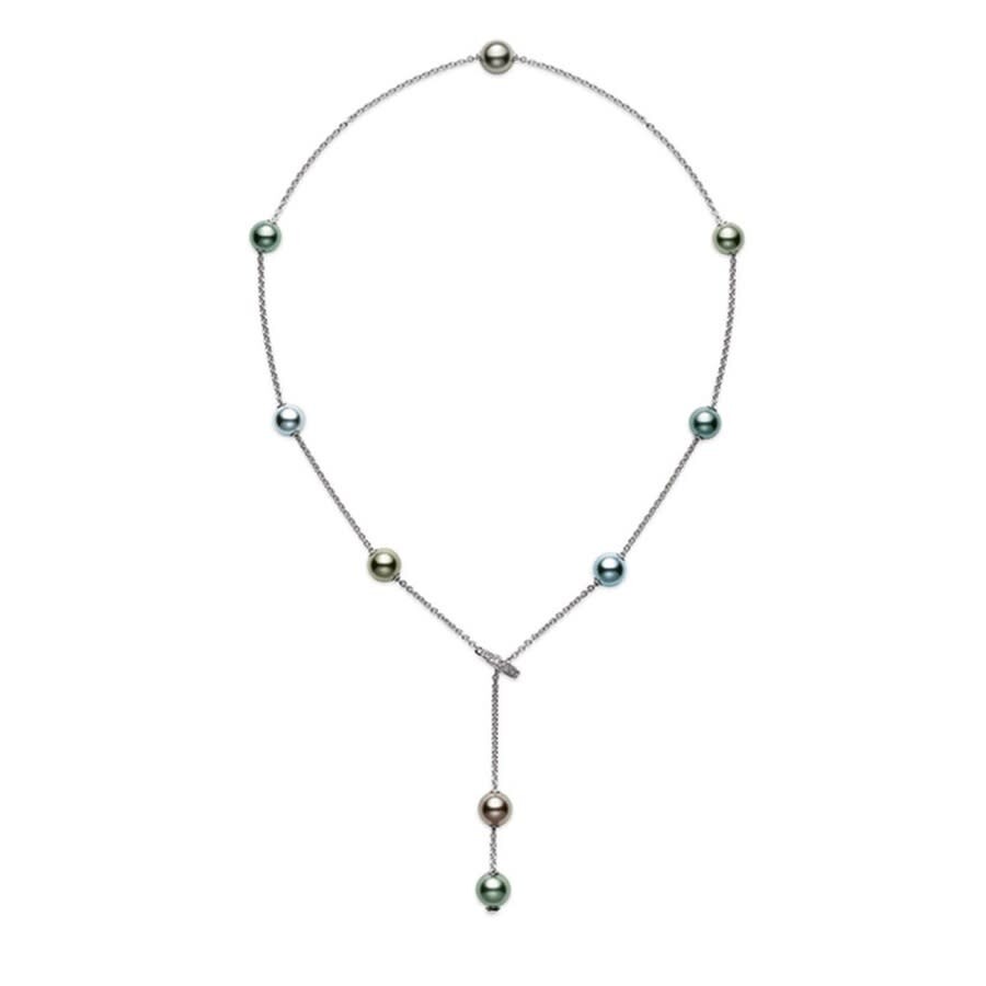 Mikimoto Special Edition Pearls In Motion In Black