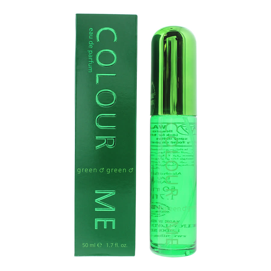 Milton-lloyd Men's Colour Me Green Edp Spray 1.7 oz Fragrances 025929129342