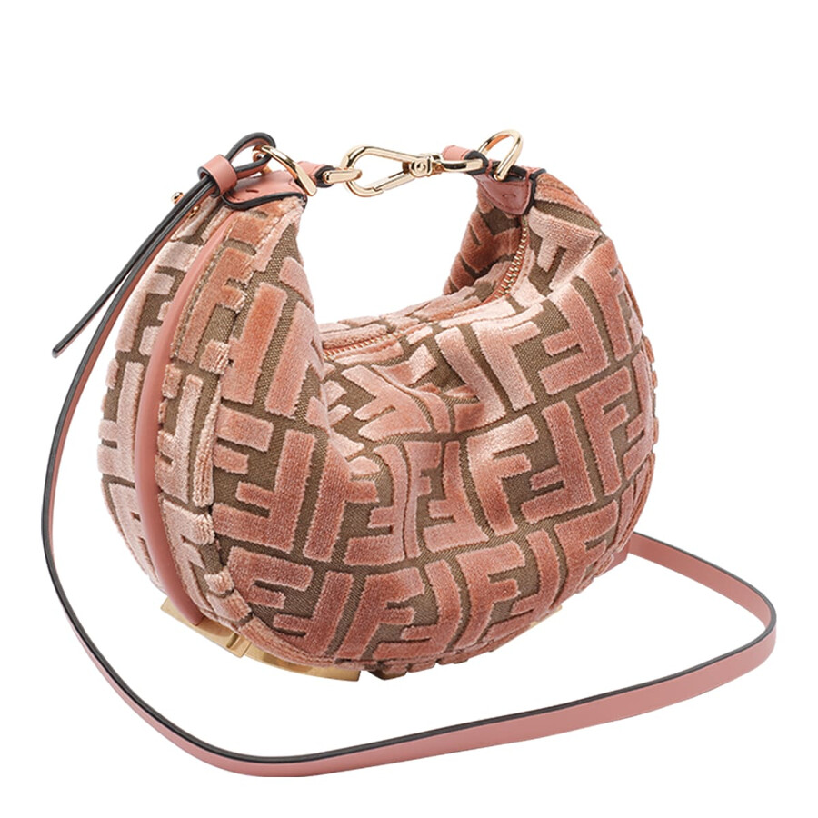 Fendi Mini Graphy Handbag In Pink