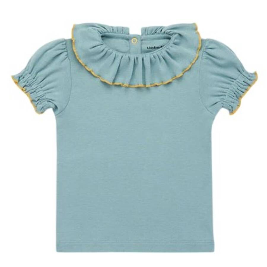 Kids Balloon Sleeve Paloma Tee, Size 8